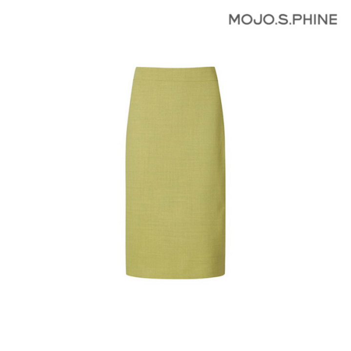 [국내매장 정품] [모조에스핀] 스탠다드핏 H라인 셋업 스커트 YE J231MSD104 632827