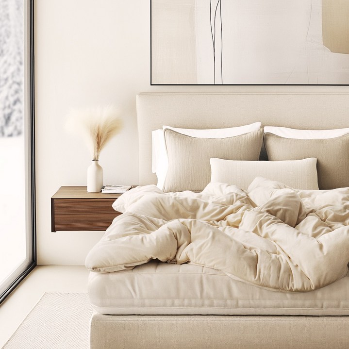 프랑떼 호텔식 고밀도 극세사 차렵이불