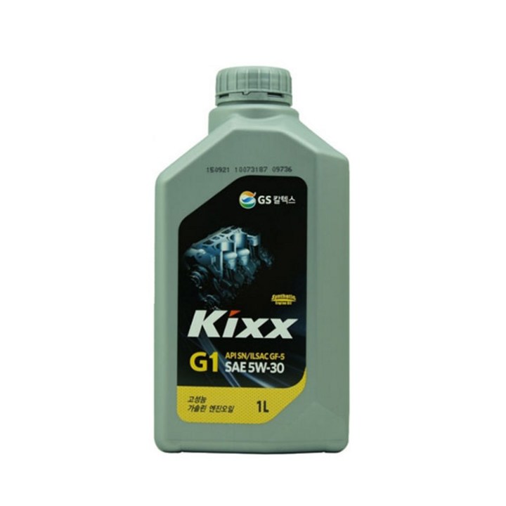 어바인 Kixx G1 가솔린 엔진오일 1L, 5W-30, 1개
