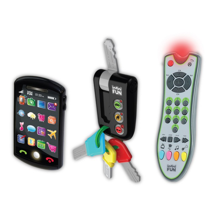 핸드폰장난감 인피니펀 스마트 3종 세트, 혼합 색상