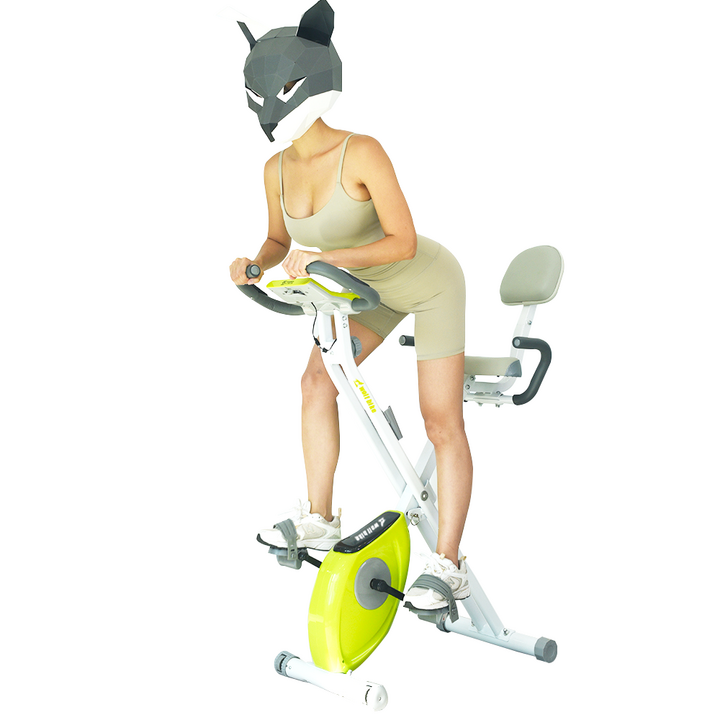 닥터바이크 접이식 실내자전거 WOLF BIKE, E2CD1547, 그린