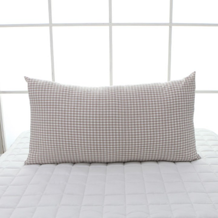 보몽드 국내산 면 30수 선염 사계절 대쿠션 솜포함