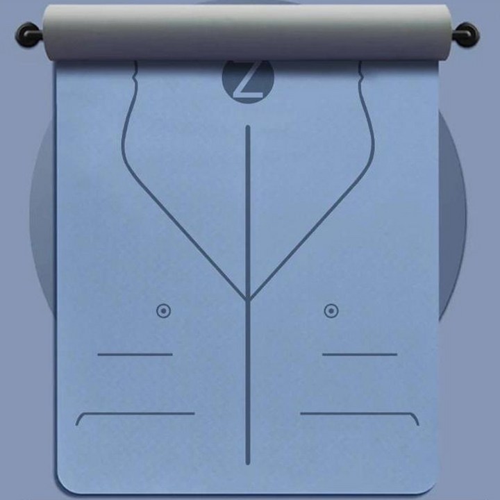 두꺼운 안미끄러지는 필라테스매트 투톤 TPE 요가매트  전용가방  10mm