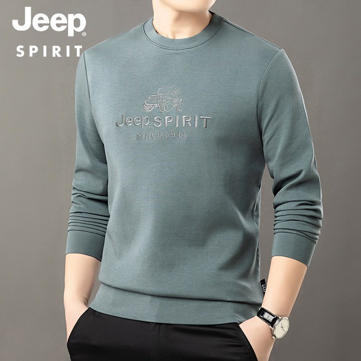 JEEP spirit 지프스피릿 맨투맨 남성 티셔츠 남자 라운드넥