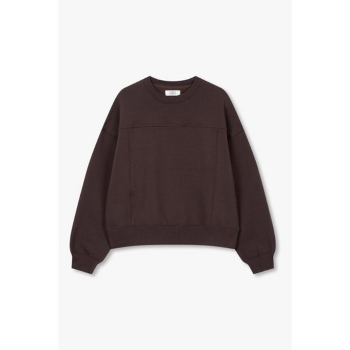 톰보이절개 라인 기모 맨투맨 티셔츠9105422230 1061255