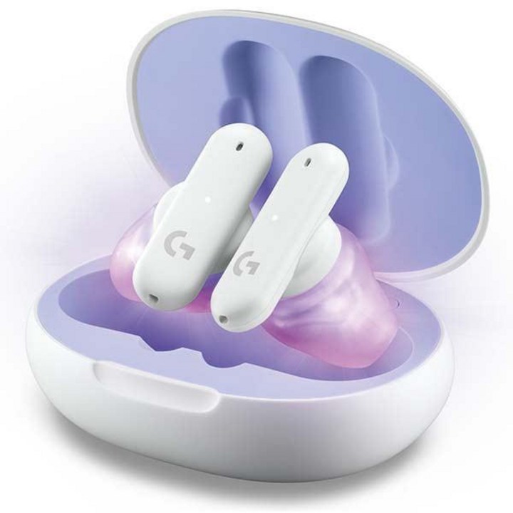 Logicool 로지쿨(로지텍일본) 완전무선 게이밍 이어폰 GFITS 블루투스/LIGHT SPEED 지원 LIGHTFORM 테크놀로지 화이트 [GHS-FITSWH]