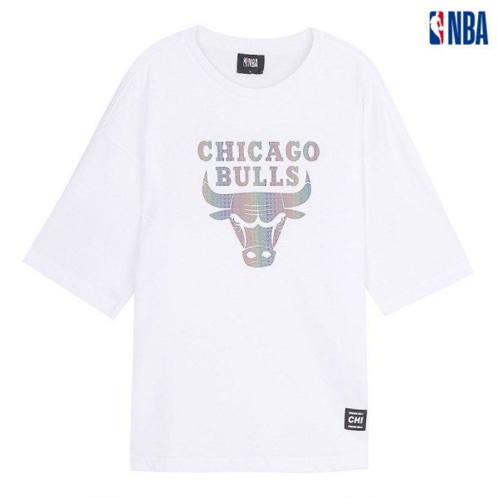 nba맨투맨 NBA NBA 엔비에이 빠른배송  레인보우 프린트 티셔츠(라이트그린) N202TS040P 부천