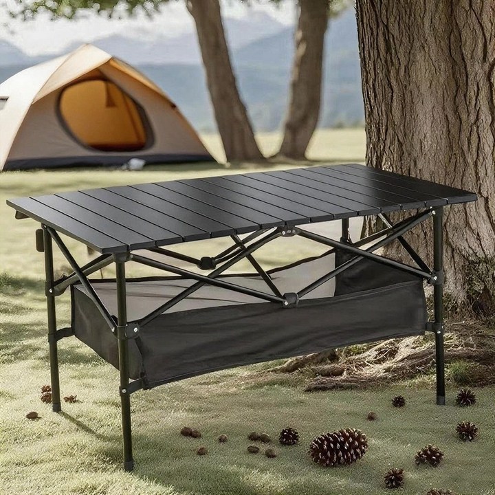 크크라이프 알루미늄 디럭스 롤 캠핑 테이블