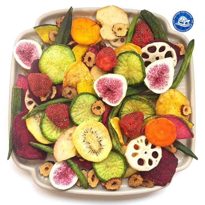 장수왕 동결건조 과일 야채 믹스칩 14종 200g 딸기칩 무화과칩 대추칩 야채칩 과일칩 채소칩 건강간식, 1봉