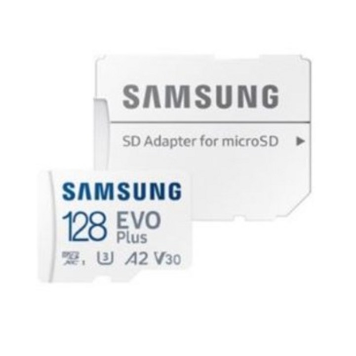 삼성전자 EVO PLUS MICRO 마이크로SD 128GB 메모리카드 MB-MC128KA 6823440491