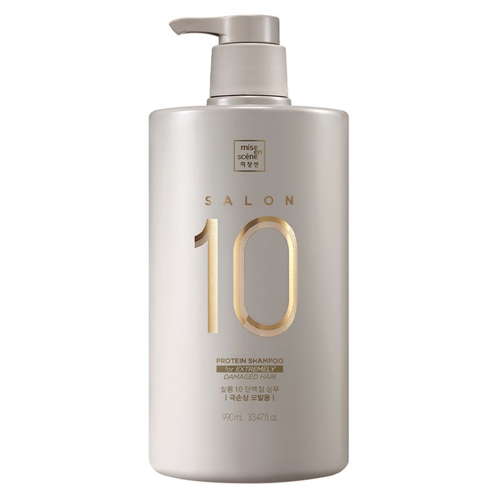미쟝센 살롱 10 단백질 대용량 샴푸 극손상 모발용