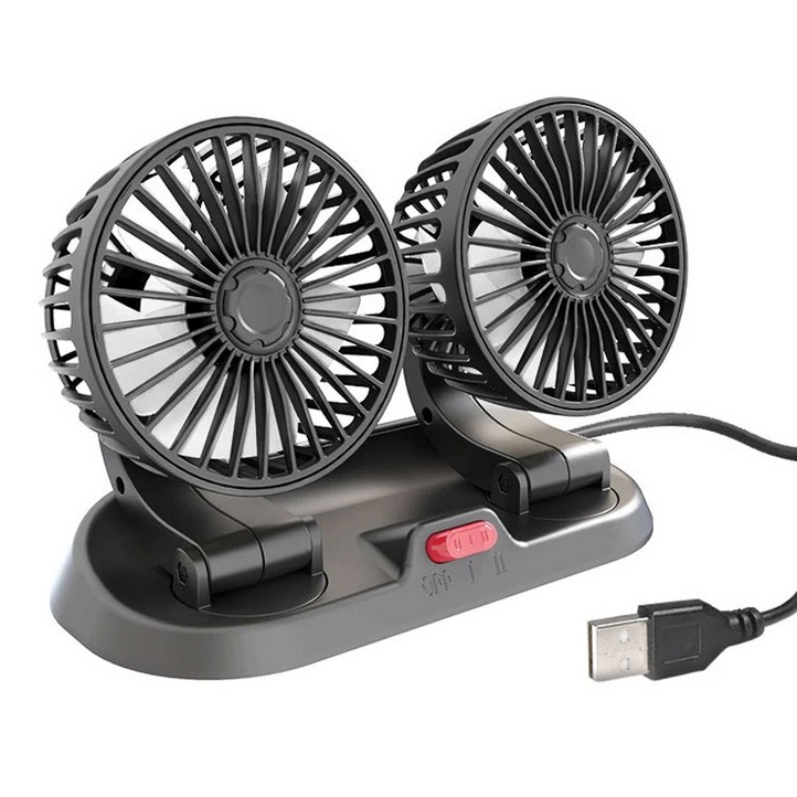 차량용 듀얼 선풍기