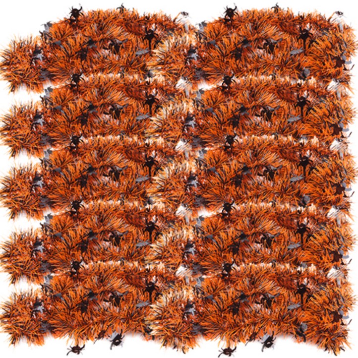 할로윈 장식모루 2m, 거미, 10개