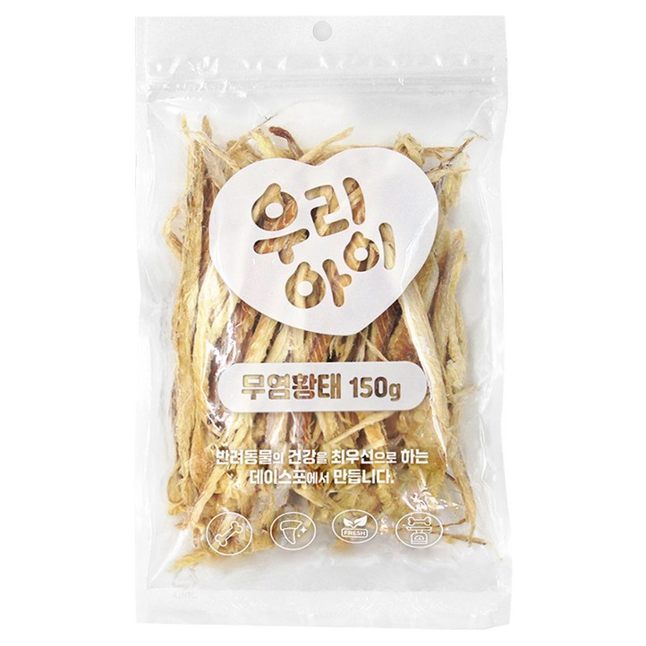 데이스포 강아지 우리아이 무염황태 건조간식 데이스포 강아지 우리아이 무염황태 건조간식