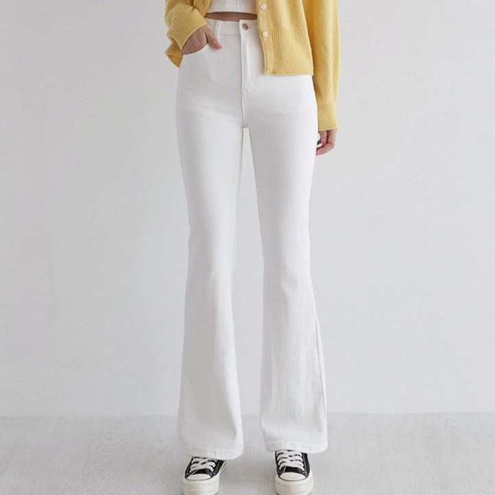 앤드스타일 여성용 롱숏 기장 딱맞진 No 11 3D입체 인밴딩 스판 부츠컷 팬츠 264740