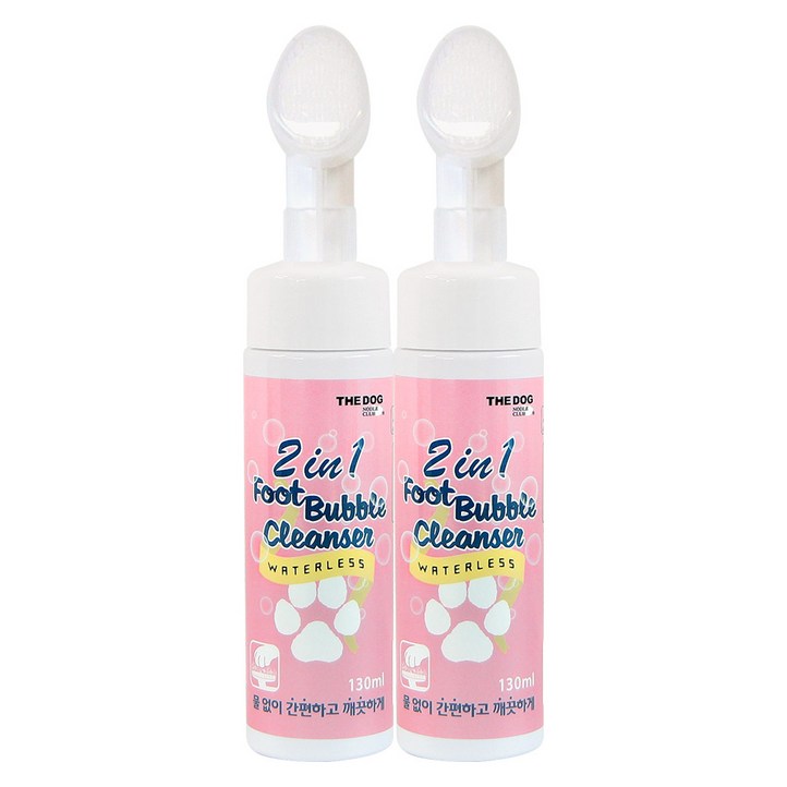 더독 2in1 풋 버블 반려동물용 클렌져