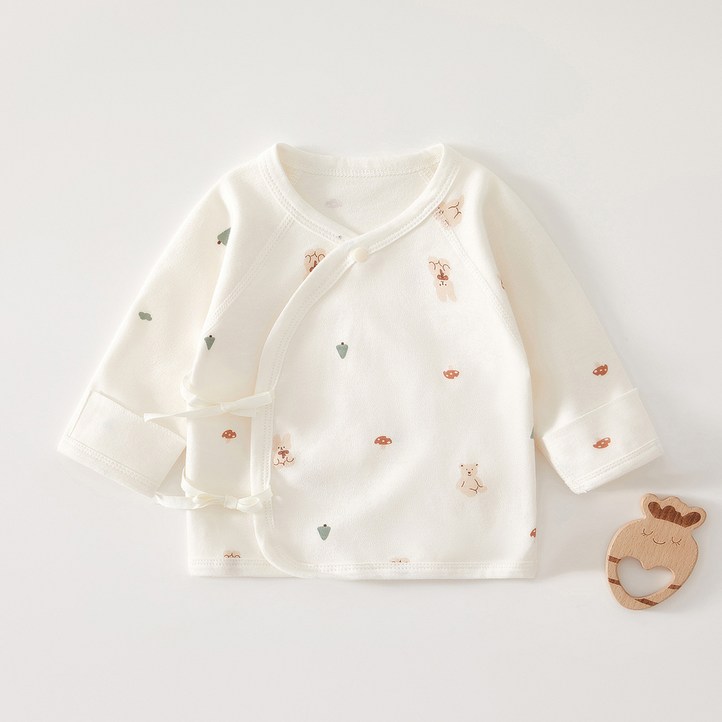 스타도어 큐트패턴 순면 배냇저고리