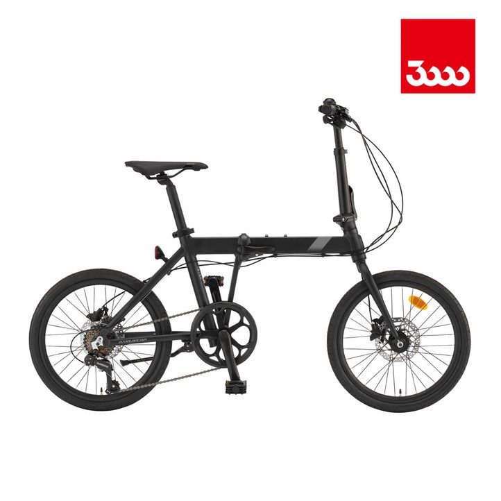 2025년 NEW 미니벨로자전거 삼천리 스몰박스 7D 20 폴딩 접이식 경량, 1개, 148cm, 완조립 제이드 실버무광