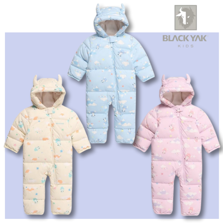 백화점정품 블랙야크키즈 아기 베이비 우주복 12m 18m 24m