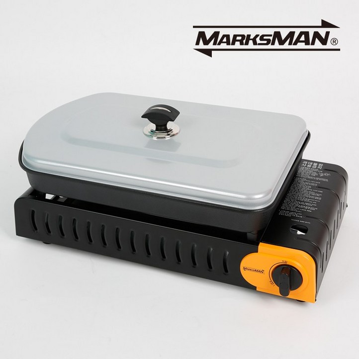 막스맨 구이바다L 3웨이 올인원 특대형 가스그릴 통주물 전골팬 열차단내판 가스자동차단