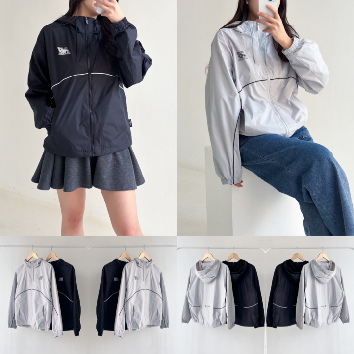 뉴발란스 바람막이 남녀공용 런닝 자켓 NKNAD32823