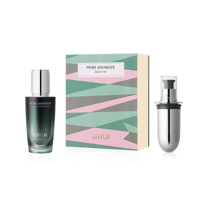 오휘 프라임 어드밴서 디에이징 앰플 세럼 더블 증량 기획 세트 50ml50ml, 1세트, 100ml