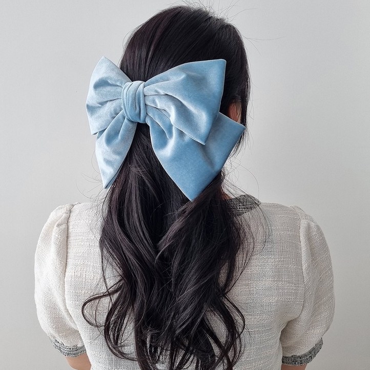 벨벳 왕 리본핀 30칼라 얼굴 소멸 동안 느낌