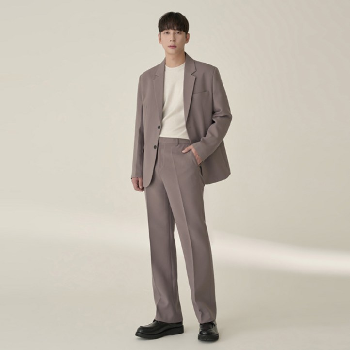 포시즌 레귤러핏 셋업 수트 3컬러