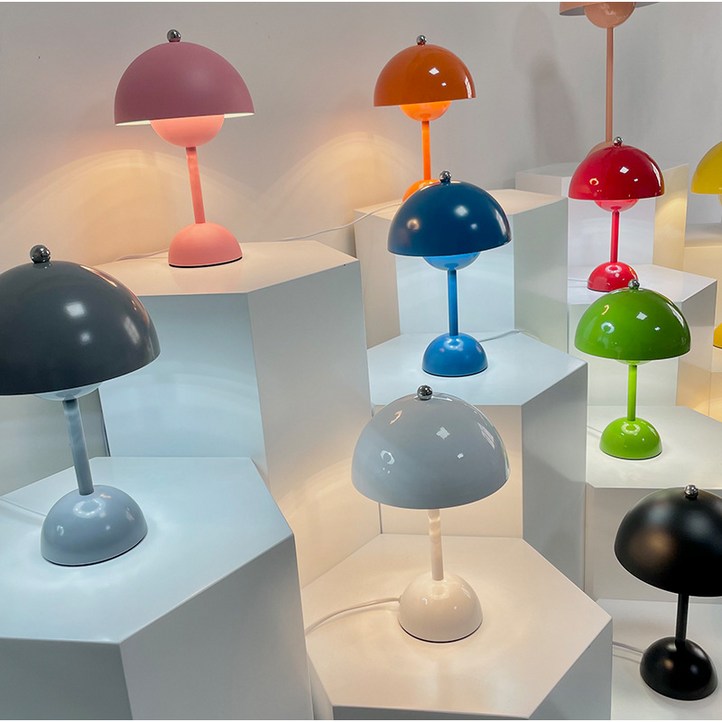 루카스 플라워팟 무선 감성 인테리어 버섯조명