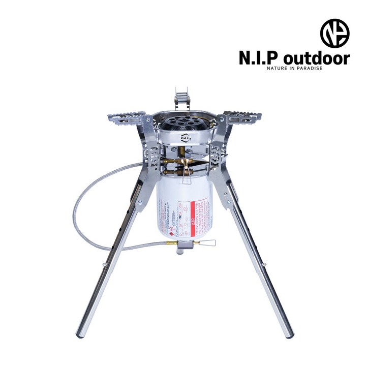 N.I.P 옥타곤 파워스토브 그리들버너 고화력 캠핑 낚시