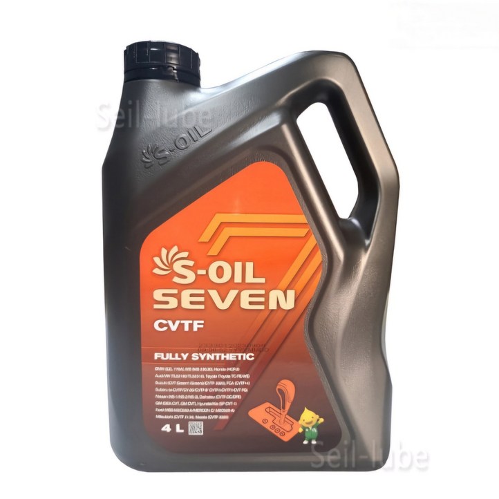 SOIL 세븐 CVTF 4L 100합성 CVT 미션오일 르노 NS3,토요타 WS,혼다 HCF2,GM DEXCVT