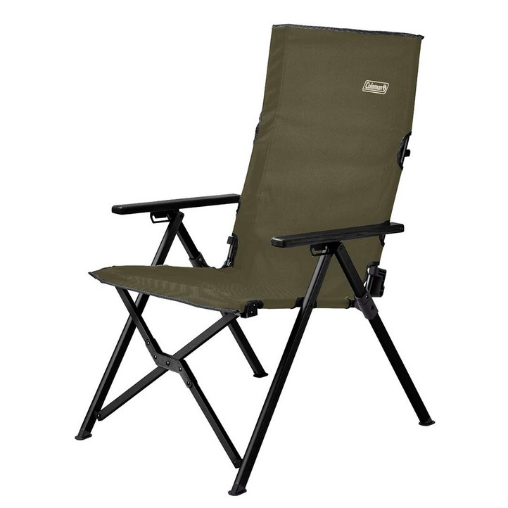 Coleman Coleman콜맨 레이체어 올리브 3단계 각도조절 캠핑 의자 2000033808