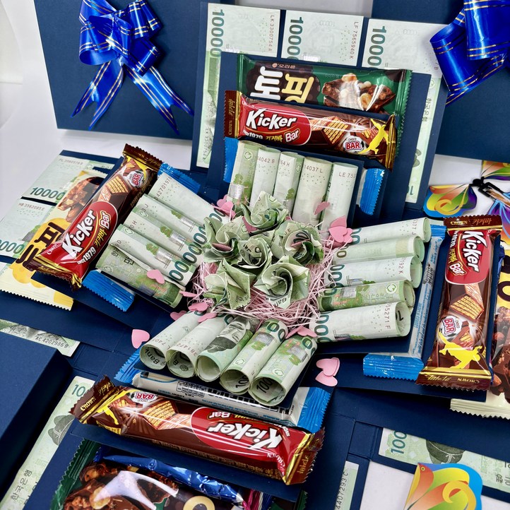 제이랜드 서프라이즈 용돈 선물 박스