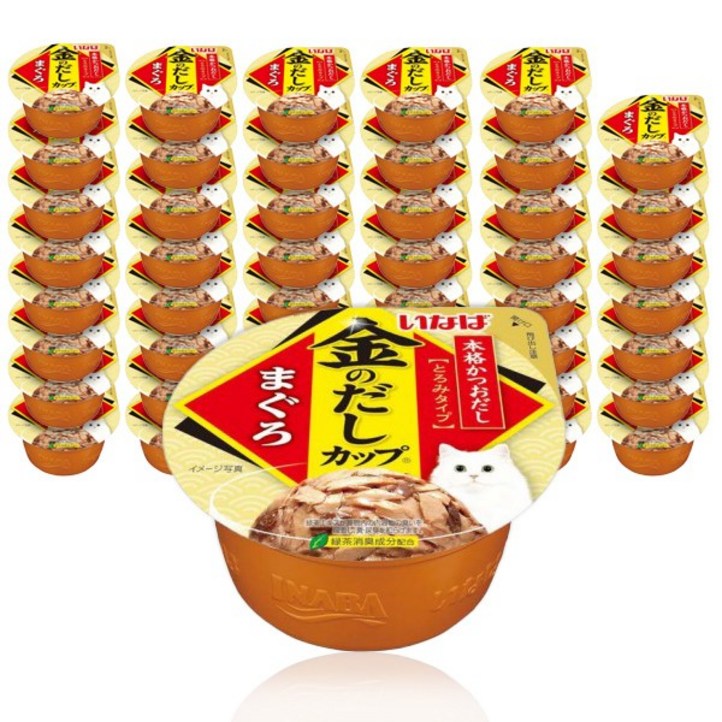 이나바 금빛육수컵 닭가슴살 앤 가리비 IMC146, 참치, 70g, 48개