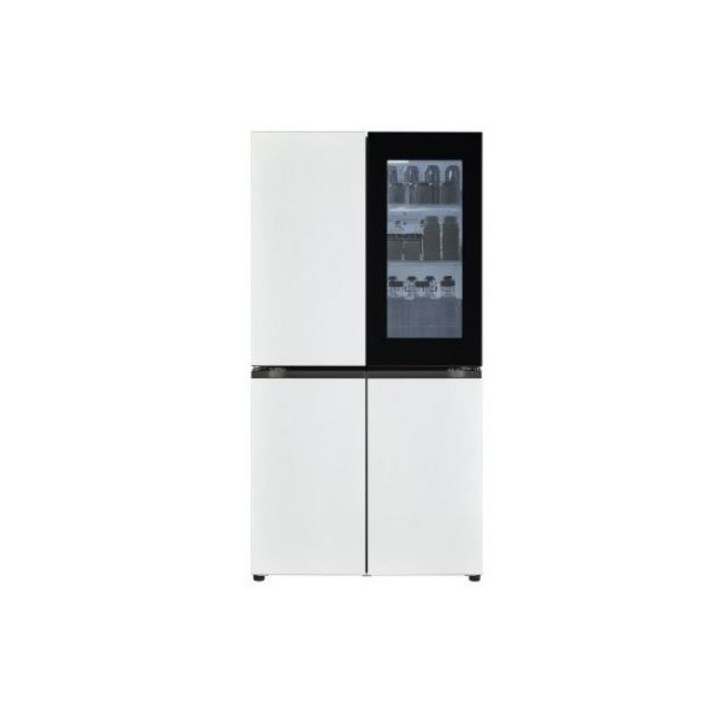 [LG전자] (870L) LG 디오스 오브제컬렉션 노크온 냉장고 메탈 화이트 [T873MW, 상세 설명 참조 6801556433