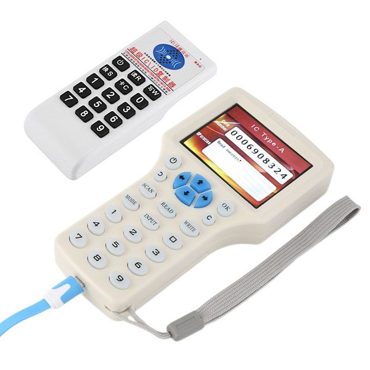 RFID NFC 복사기 카드 공동 현관 도어락 태그 UID 복사 읽기 쓰기 13 56Mhz 125Khz 간편 휴대 복제 리더기, 02.신형 RFID 복사기(No.370)