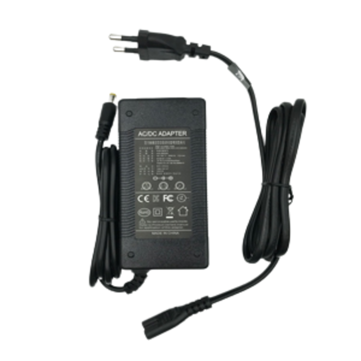 36V 배터리용 42V 2A 전동킥보드 충전기 어댑터 내경 2.5mm