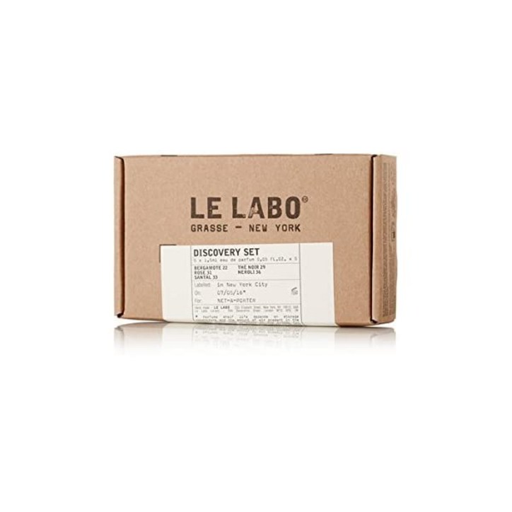 Le Labo 르 라보 디스커버리 세트 (상탈 33, 로즈 31, 베르가모테 22, 네롤리 36, 더 느와르 29 샘플러_각1.42ml)