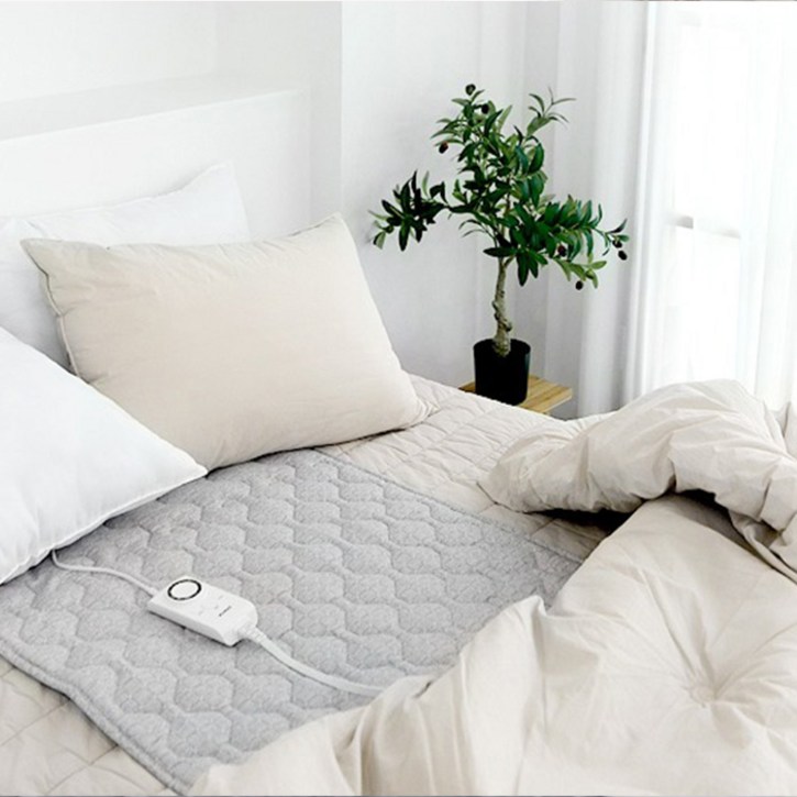 보국전자 에어셀 인체감지 탄소열선 EMF인증 워셔블 프리미엄 전기요 카모플라쥬2.0, 단일 색상, 미니(70 x 170 cm)