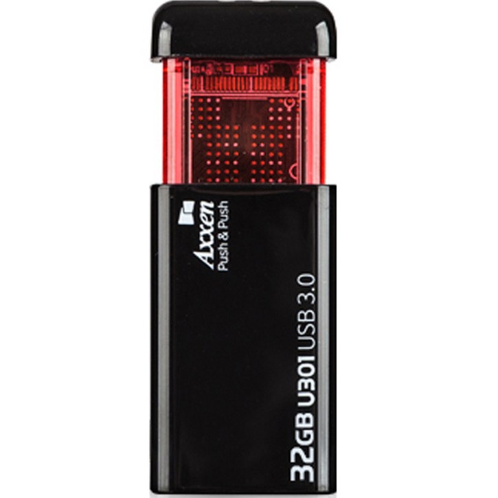 액센 U301 PUSH 초고속 클릭형 USB3.0 메모리, 32GB 20230728