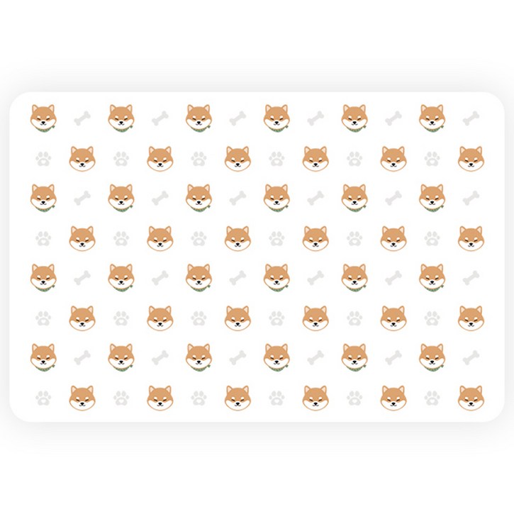 펫코노미 강아지 빨아쓰는 시바견 소변매트