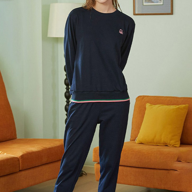 베네통 여성용 라이프웨어 셋업 세트 BN006 BNW4O43T