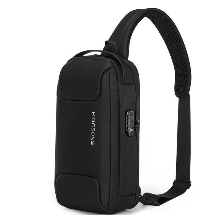 킹손 TSA락 도난방지 슬링백