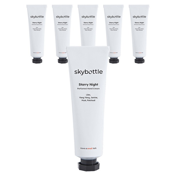 스카이보틀 스태리나이트 퍼퓸 핸드크림 스태리나이트, 50ml, 6개