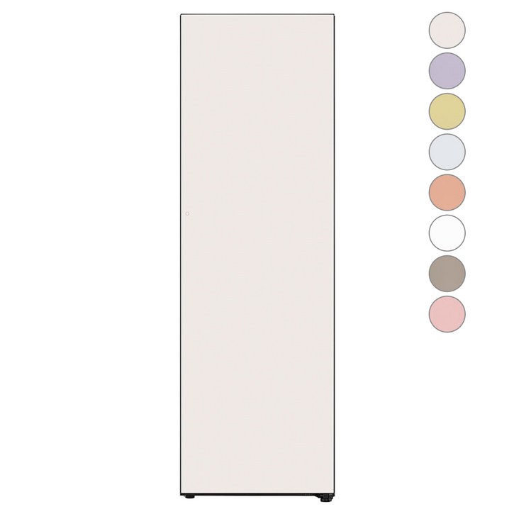 색상선택형 LG전자 컨버터블 패키지 오브제컬렉션 냉동전용고 오토도어 Y322AA3S 글라스 좌열림 방문설치