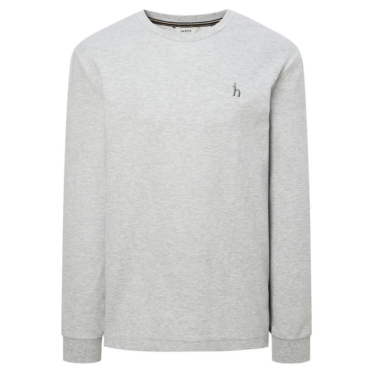 헤지스 남성용 에센셜 와플 조직 긴팔 티셔츠