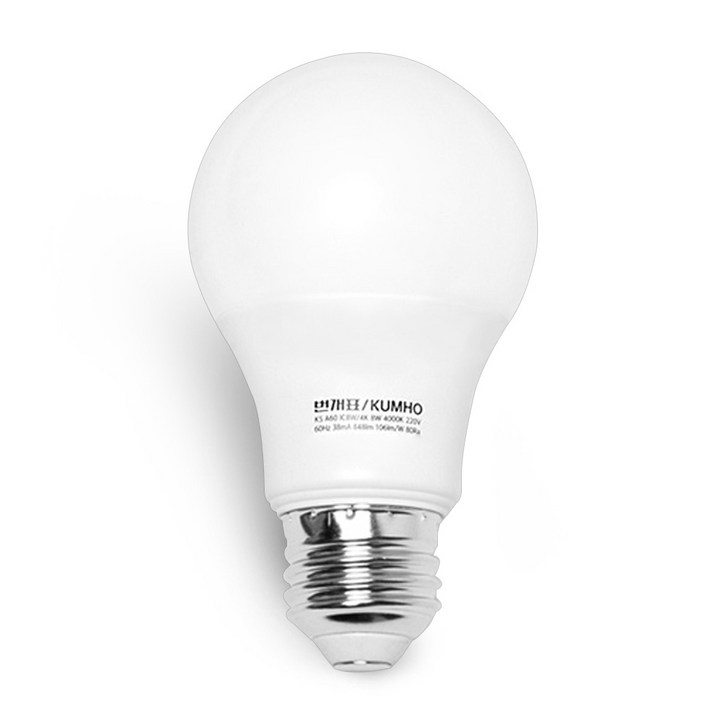 번개표 LED 전구 12W 화이트