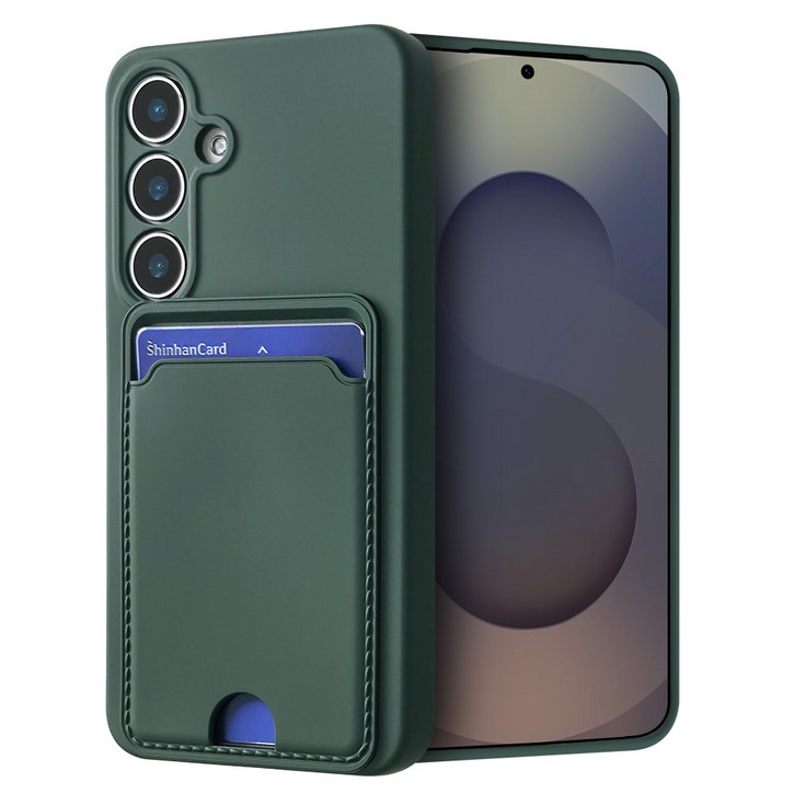 모나프리 카드 포켓 파스텔 젤리 휴대폰 케이스