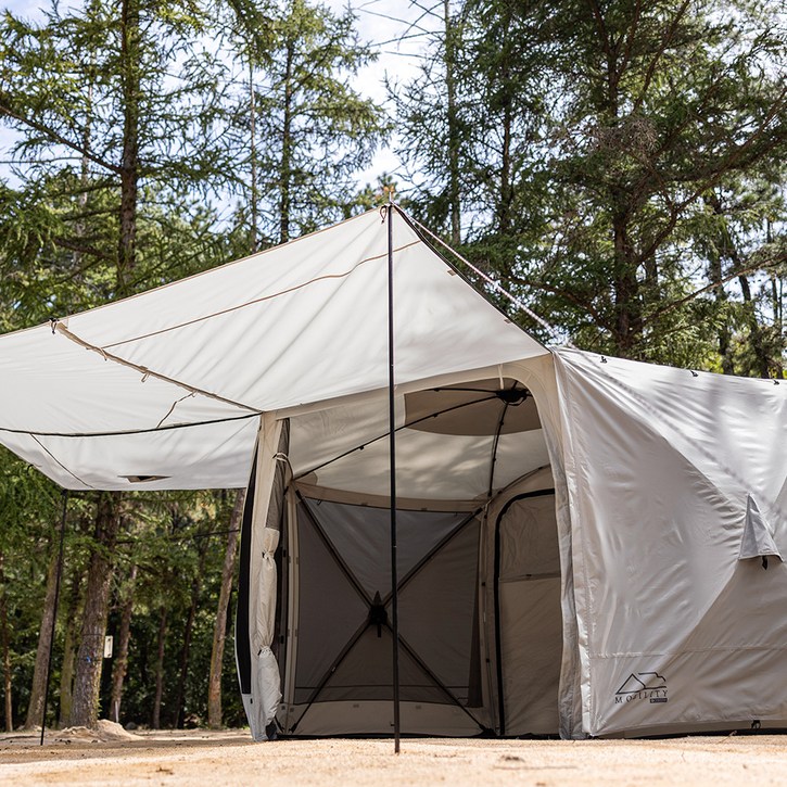 아이두젠 옥타곤 원터치 텐트 파워쉴드 육각 풀플라이 방한 커버 + 보관가방 세트