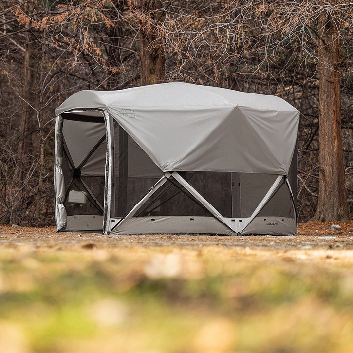 아이두젠 옥타곤 원터치 텐트 하프 육각 플라이 레인 커버 + 보관가방